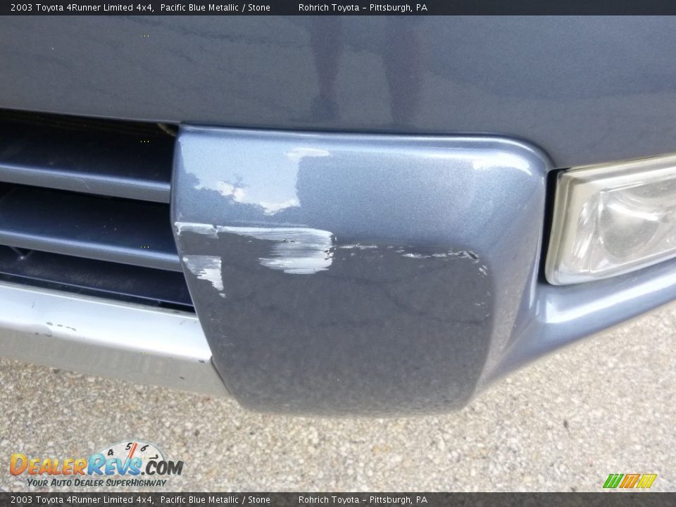 2003 Toyota 4Runner Limited 4x4 Pacific Blue Metallic / Stone Photo #19
