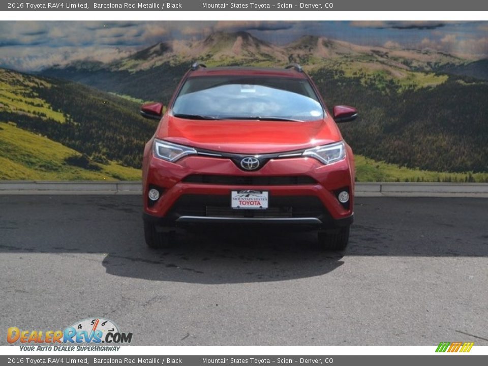 2016 Toyota RAV4 Limited Barcelona Red Metallic / Black Photo #2