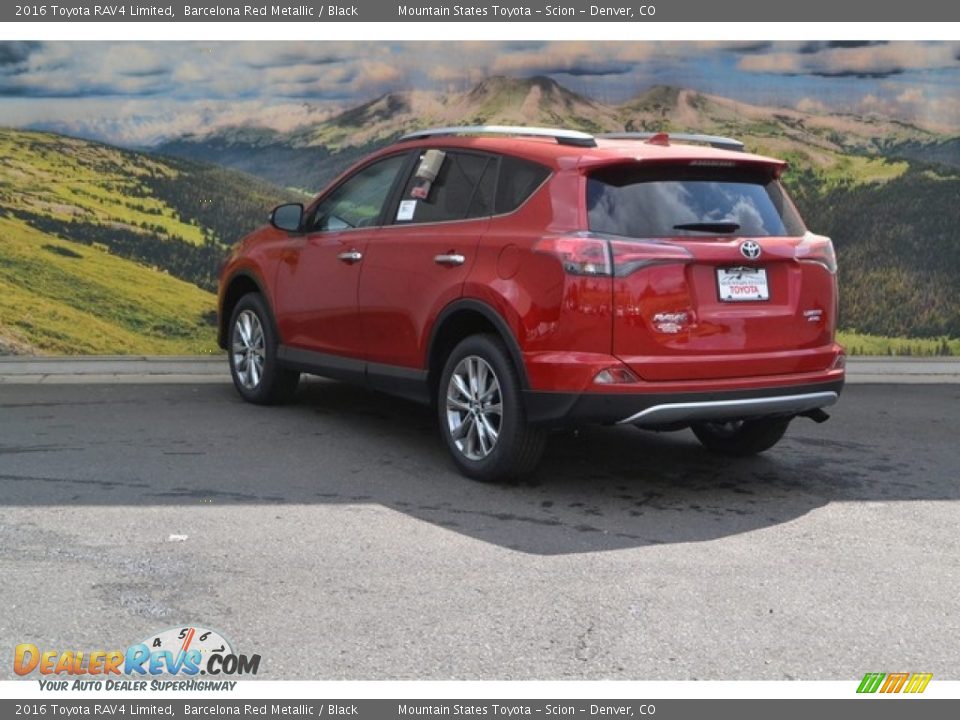 2016 Toyota RAV4 Limited Barcelona Red Metallic / Black Photo #3