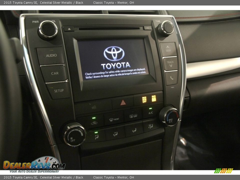 2015 Toyota Camry SE Celestial Silver Metallic / Black Photo #9