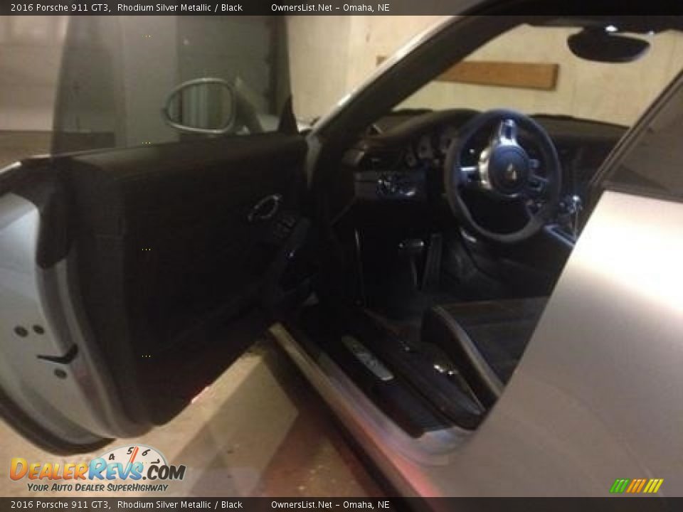 2016 Porsche 911 GT3 Rhodium Silver Metallic / Black Photo #10