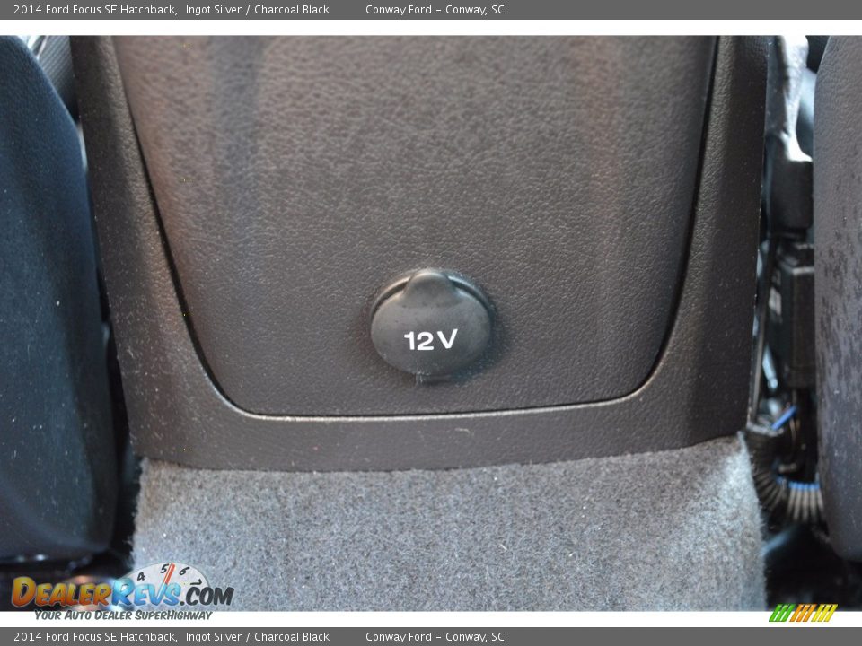 2014 Ford Focus SE Hatchback Ingot Silver / Charcoal Black Photo #22