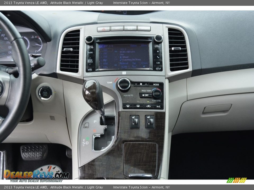 2013 Toyota Venza LE AWD Attitude Black Metallic / Light Gray Photo #13