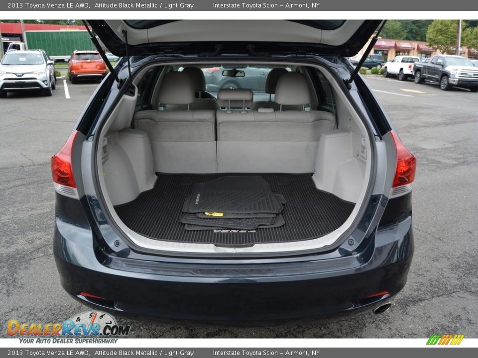2013 Toyota Venza LE AWD Attitude Black Metallic / Light Gray Photo #18