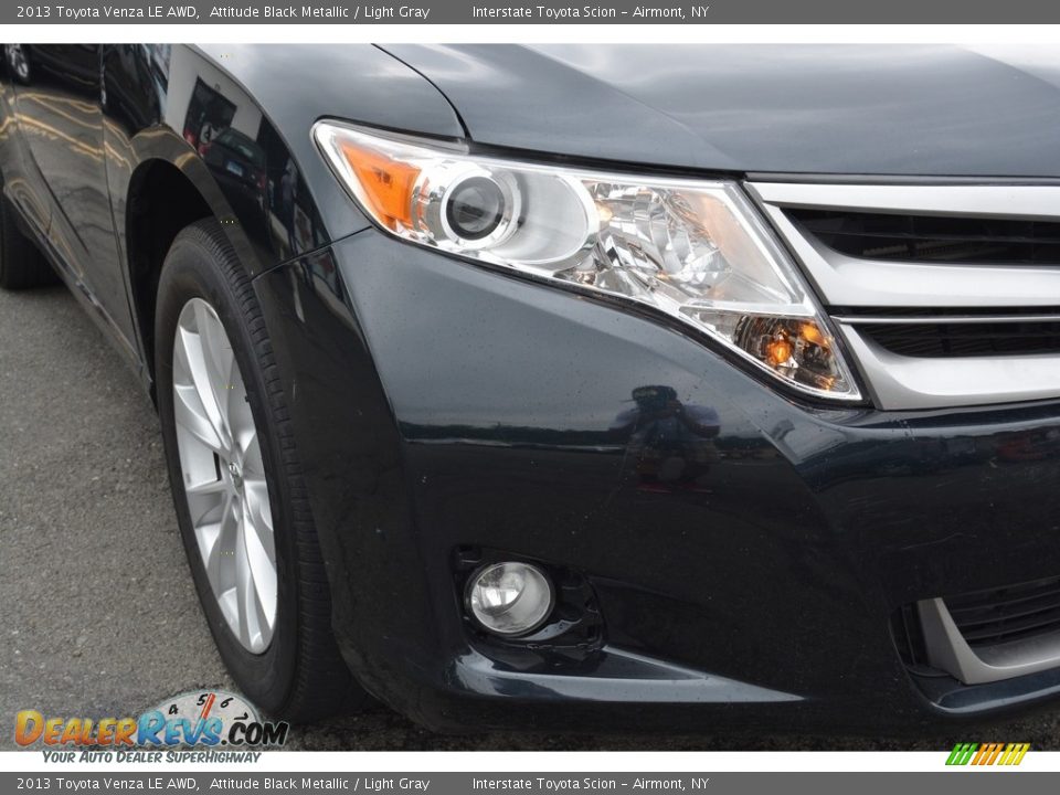 2013 Toyota Venza LE AWD Attitude Black Metallic / Light Gray Photo #26