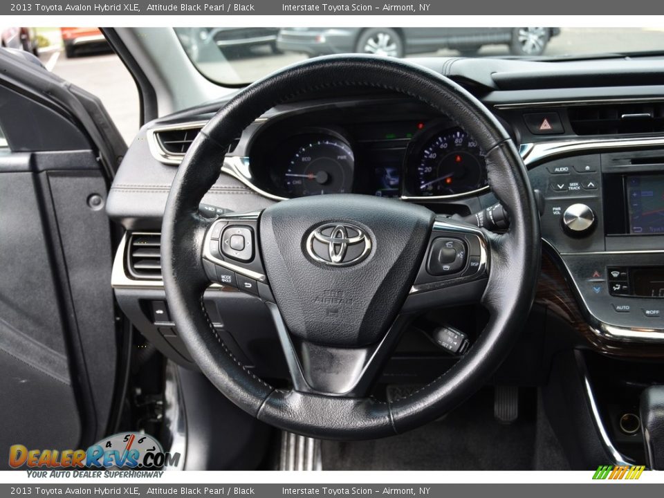 2013 Toyota Avalon Hybrid XLE Attitude Black Pearl / Black Photo #15