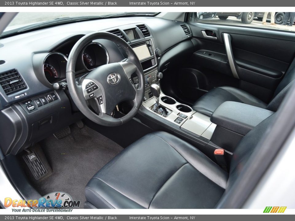 2013 Toyota Highlander SE 4WD Classic Silver Metallic / Black Photo #9