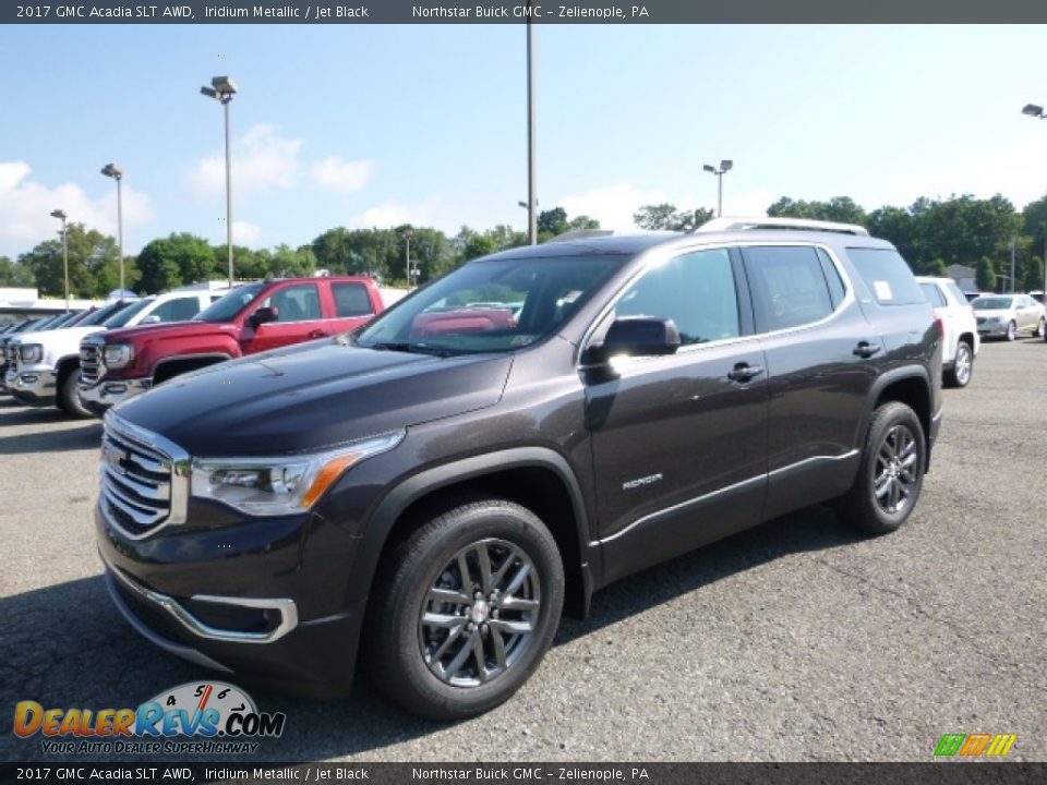 2017 GMC Acadia SLT AWD Iridium Metallic / Jet Black Photo #1