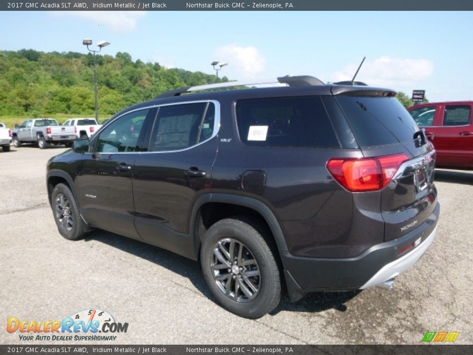 2017 GMC Acadia SLT AWD Iridium Metallic / Jet Black Photo #3