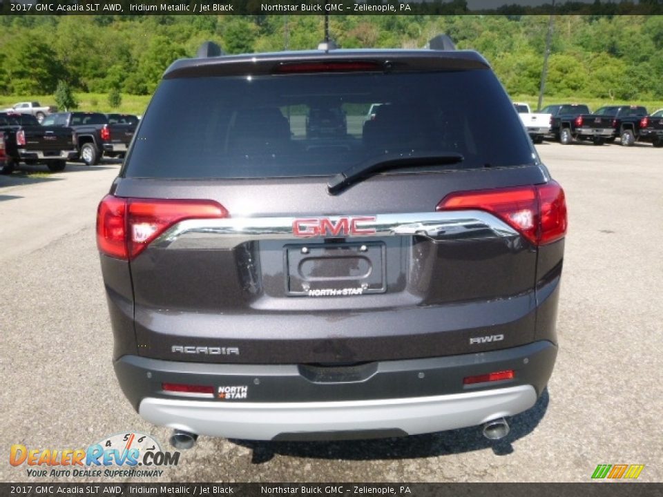 2017 GMC Acadia SLT AWD Iridium Metallic / Jet Black Photo #4