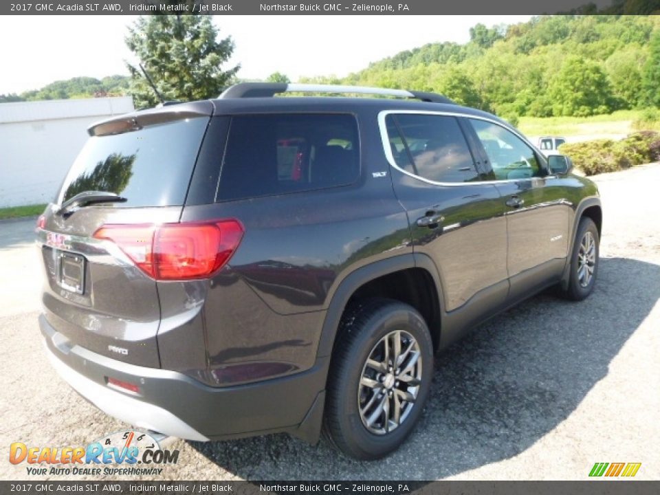 2017 GMC Acadia SLT AWD Iridium Metallic / Jet Black Photo #5