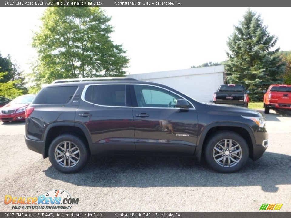 2017 GMC Acadia SLT AWD Iridium Metallic / Jet Black Photo #6