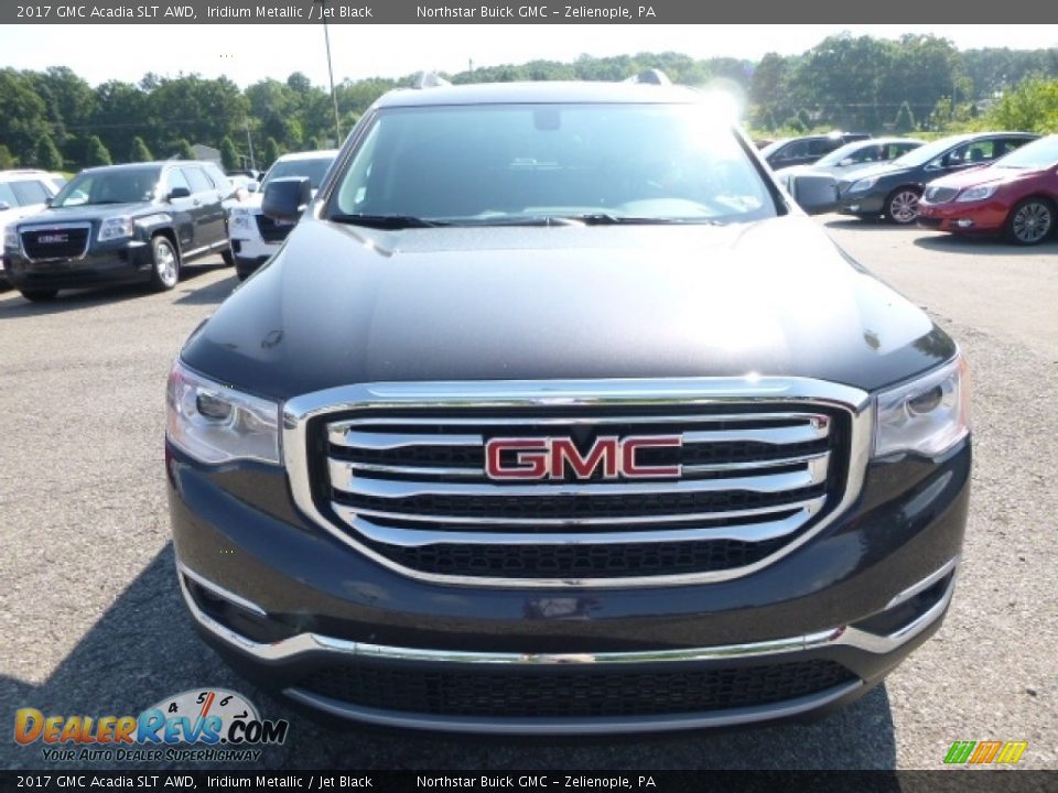 2017 GMC Acadia SLT AWD Iridium Metallic / Jet Black Photo #8