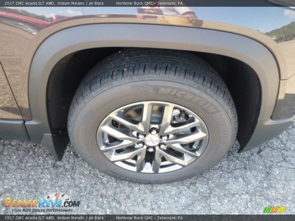 2017 GMC Acadia SLT AWD Iridium Metallic / Jet Black Photo #9