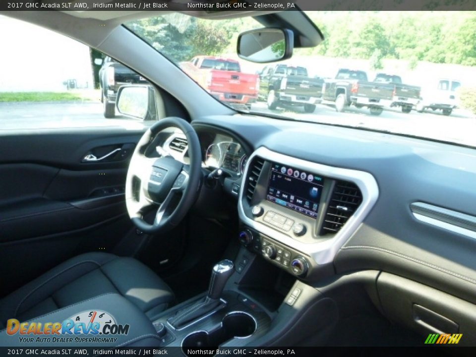 2017 GMC Acadia SLT AWD Iridium Metallic / Jet Black Photo #11