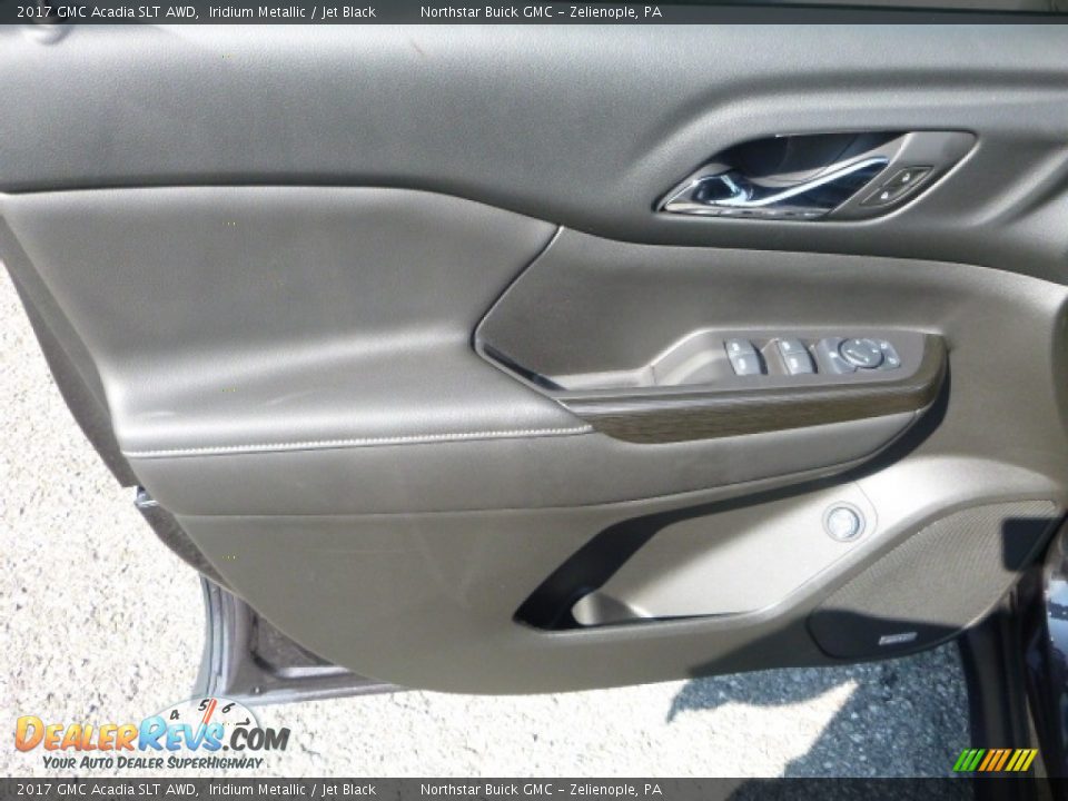 2017 GMC Acadia SLT AWD Iridium Metallic / Jet Black Photo #14
