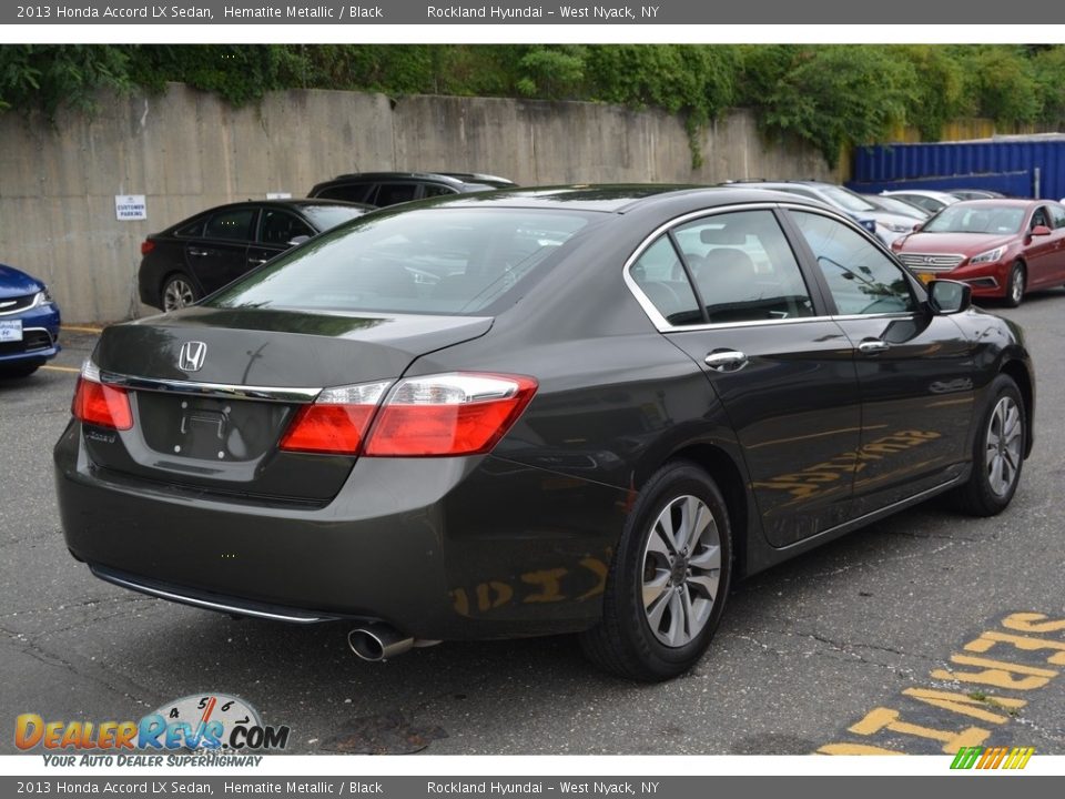2013 Honda Accord LX Sedan Hematite Metallic / Black Photo #4