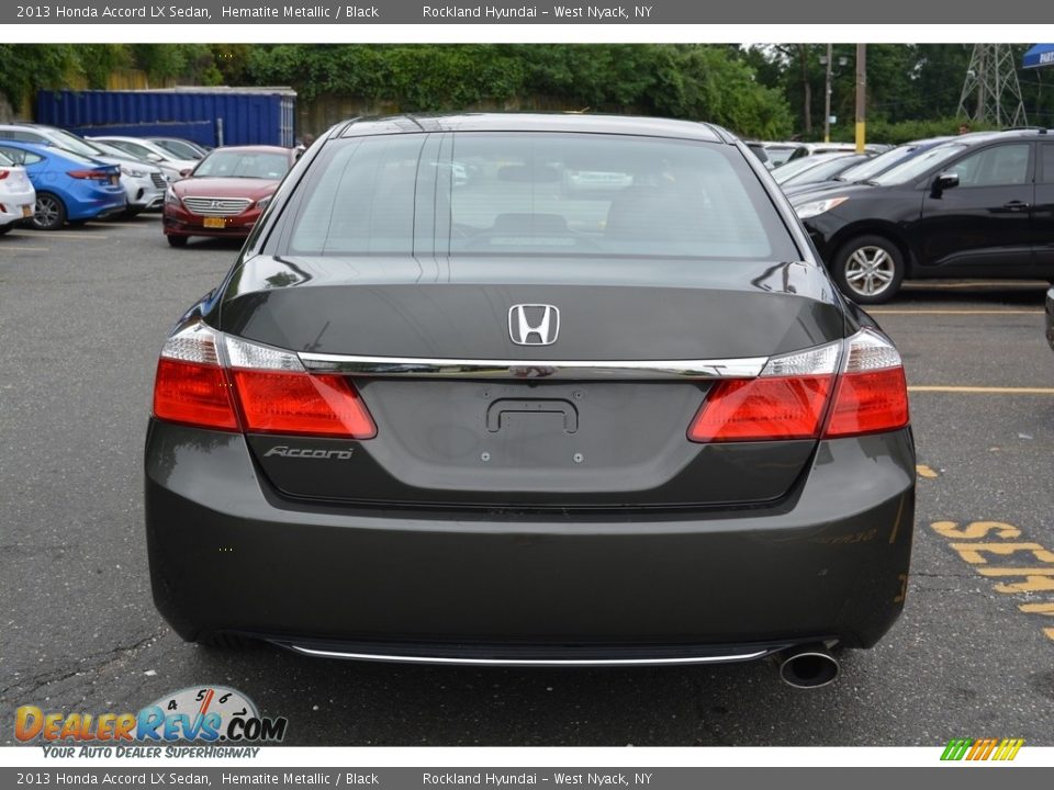 2013 Honda Accord LX Sedan Hematite Metallic / Black Photo #5