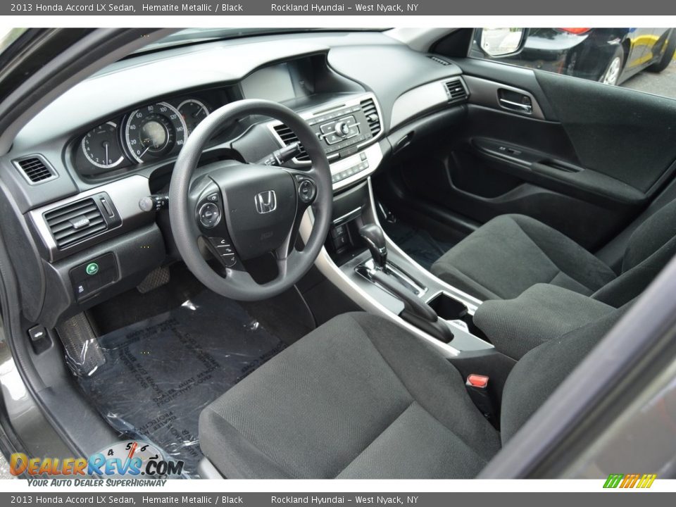 2013 Honda Accord LX Sedan Hematite Metallic / Black Photo #9