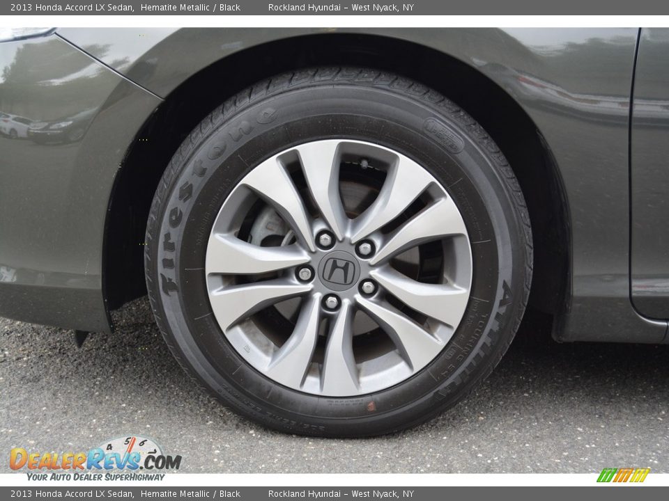2013 Honda Accord LX Sedan Hematite Metallic / Black Photo #26