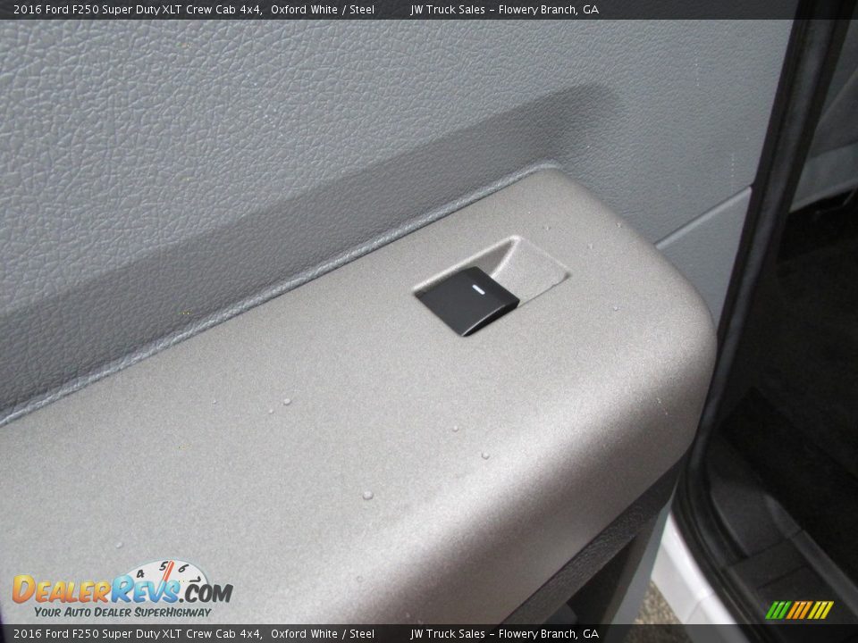 2016 Ford F250 Super Duty XLT Crew Cab 4x4 Oxford White / Steel Photo #32