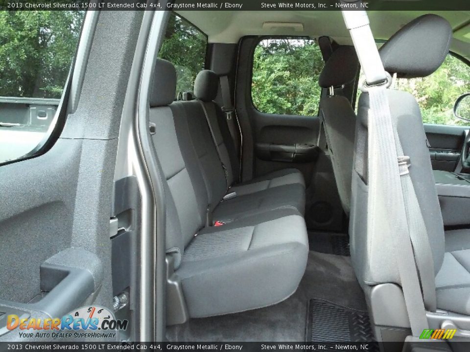 2013 Chevrolet Silverado 1500 LT Extended Cab 4x4 Graystone Metallic / Ebony Photo #13