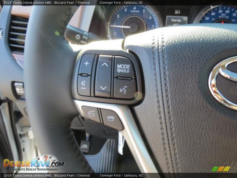 Controls of 2016 Toyota Sienna Limited AWD Photo #14