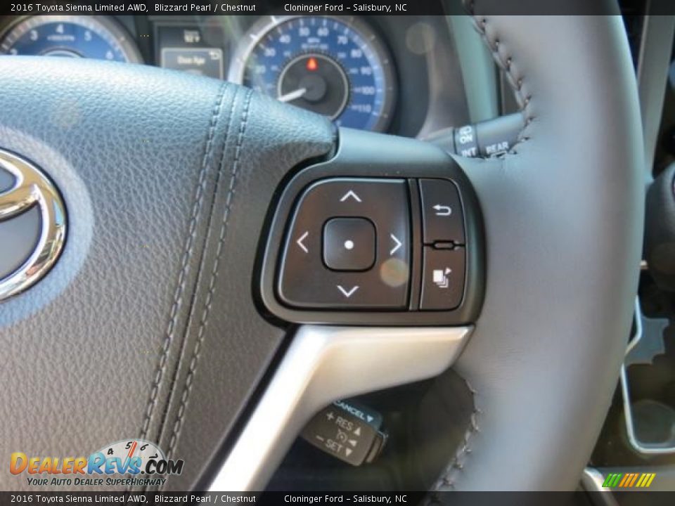 Controls of 2016 Toyota Sienna Limited AWD Photo #15