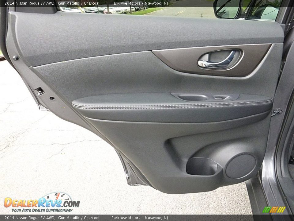 2014 Nissan Rogue SV AWD Gun Metallic / Charcoal Photo #13