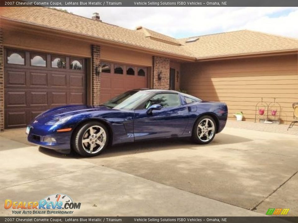 2007 Chevrolet Corvette Coupe LeMans Blue Metallic / Titanium Photo #1