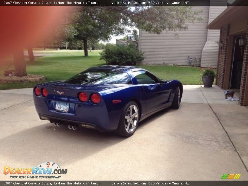 2007 Chevrolet Corvette Coupe LeMans Blue Metallic / Titanium Photo #3