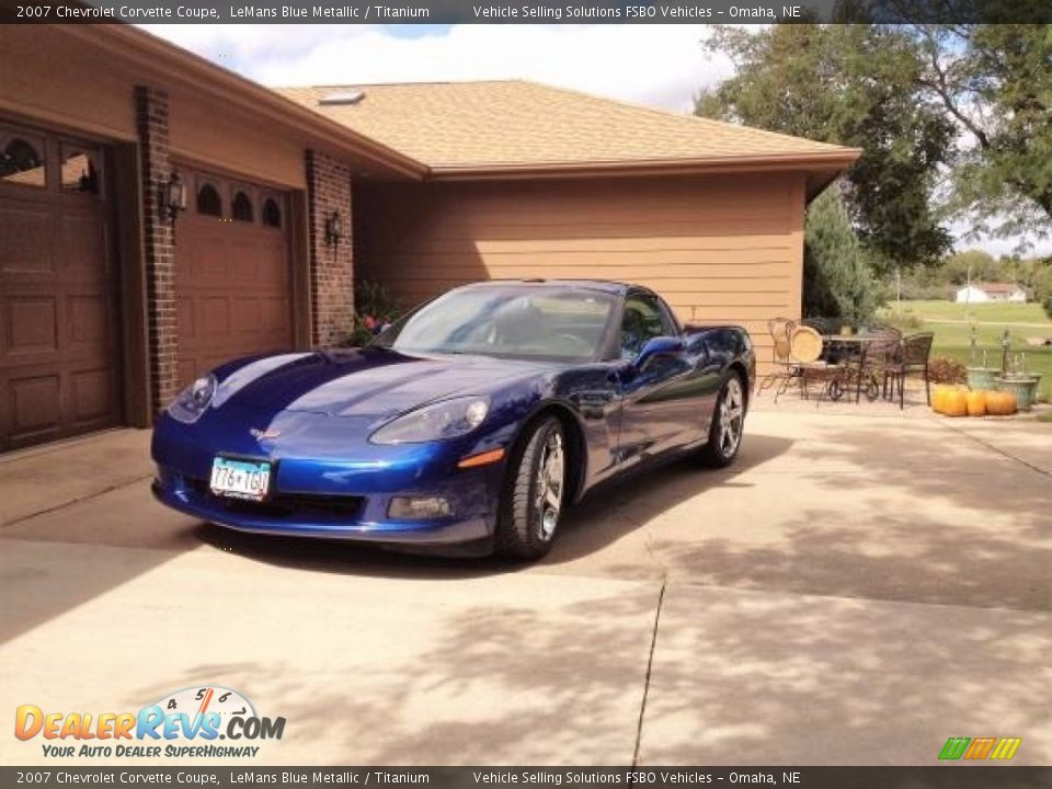 2007 Chevrolet Corvette Coupe LeMans Blue Metallic / Titanium Photo #4