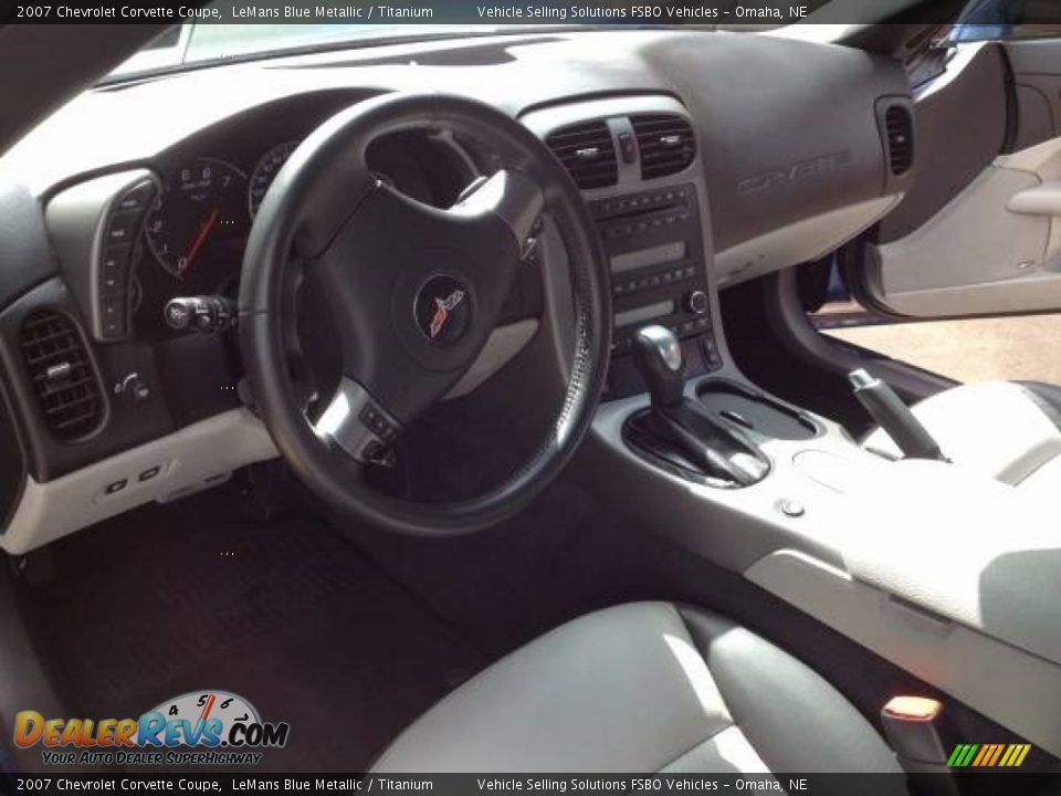 2007 Chevrolet Corvette Coupe LeMans Blue Metallic / Titanium Photo #6