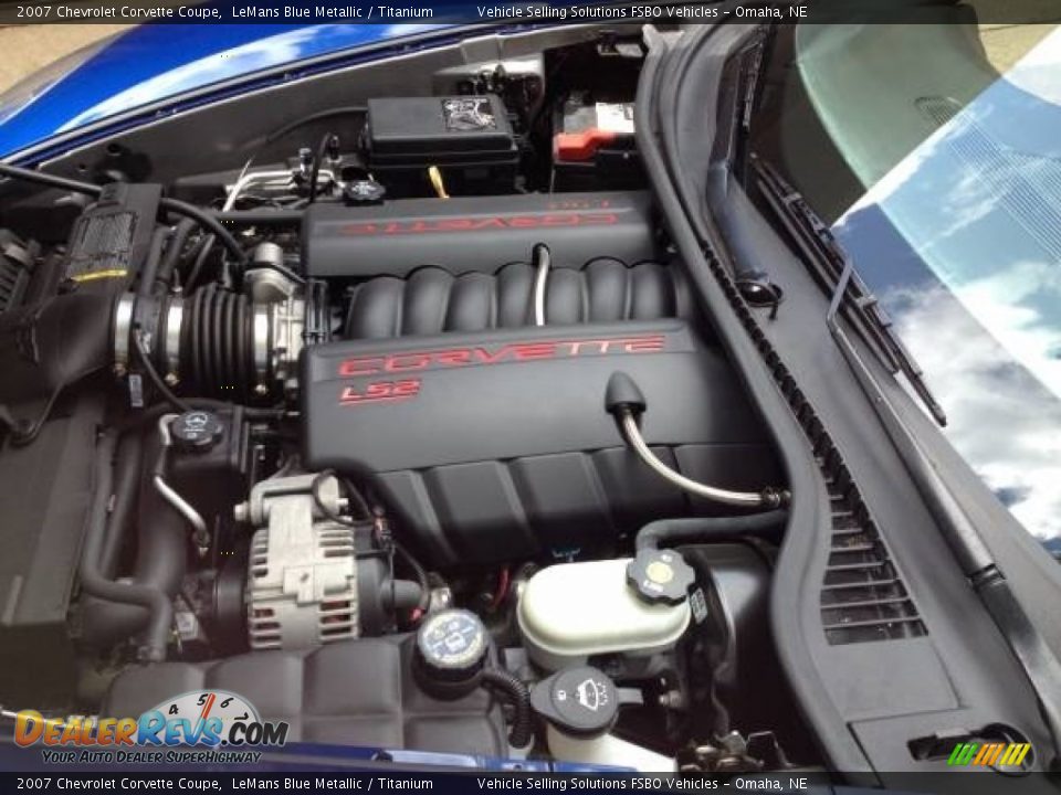 2007 Chevrolet Corvette Coupe LeMans Blue Metallic / Titanium Photo #7
