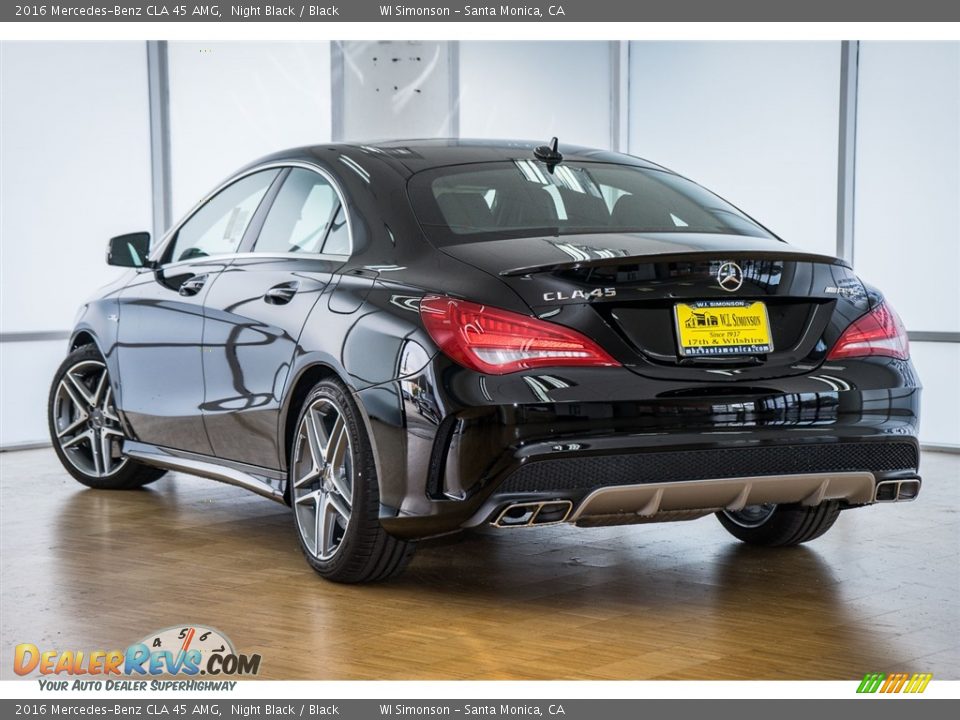 2016 Mercedes-Benz CLA 45 AMG Night Black / Black Photo #3