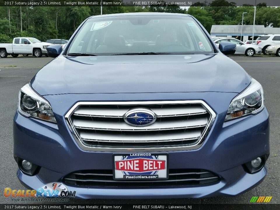 2017 Subaru Legacy 2.5i Limited Twilight Blue Metallic / Warm Ivory Photo #2