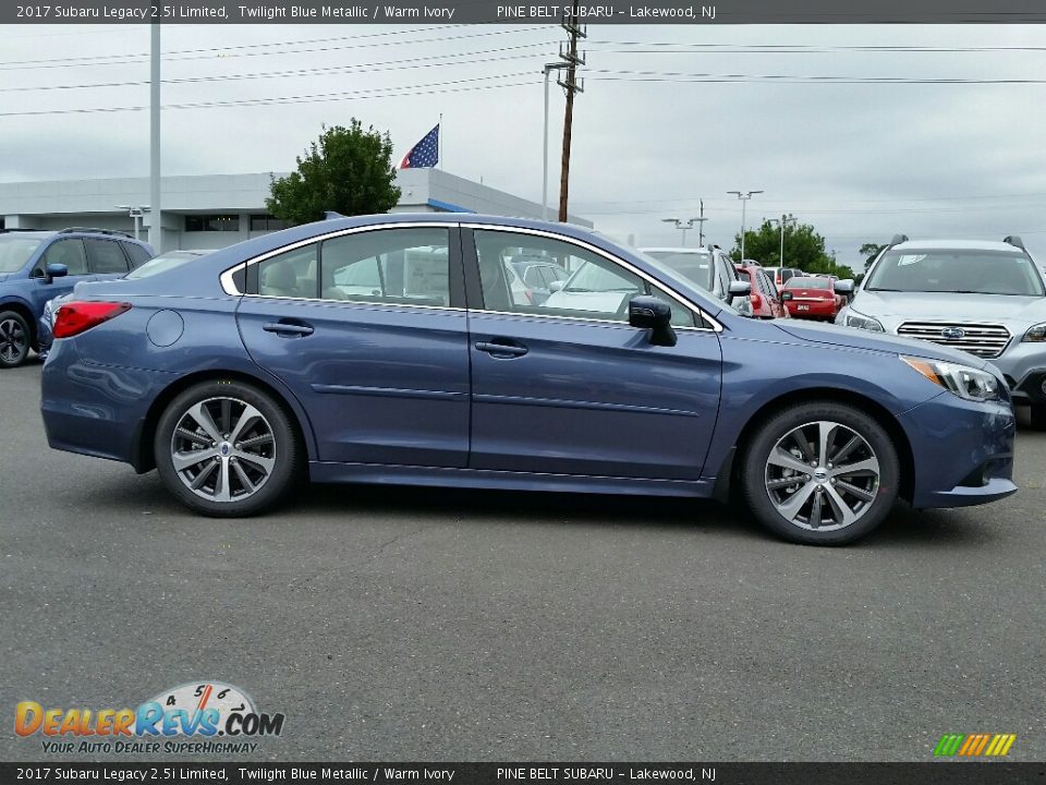 Twilight Blue Metallic 2017 Subaru Legacy 2.5i Limited Photo #3