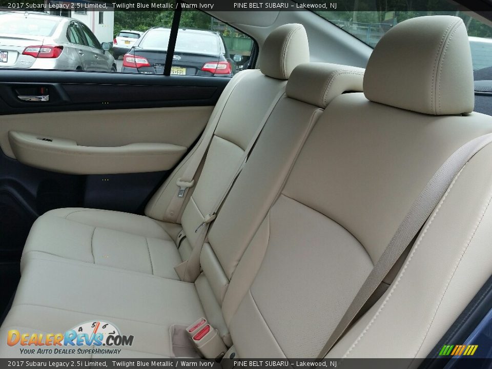 2017 Subaru Legacy 2.5i Limited Twilight Blue Metallic / Warm Ivory Photo #6