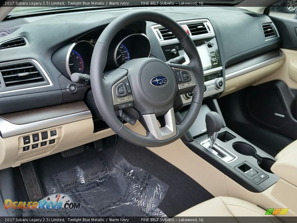 Dashboard of 2017 Subaru Legacy 2.5i Limited Photo #8