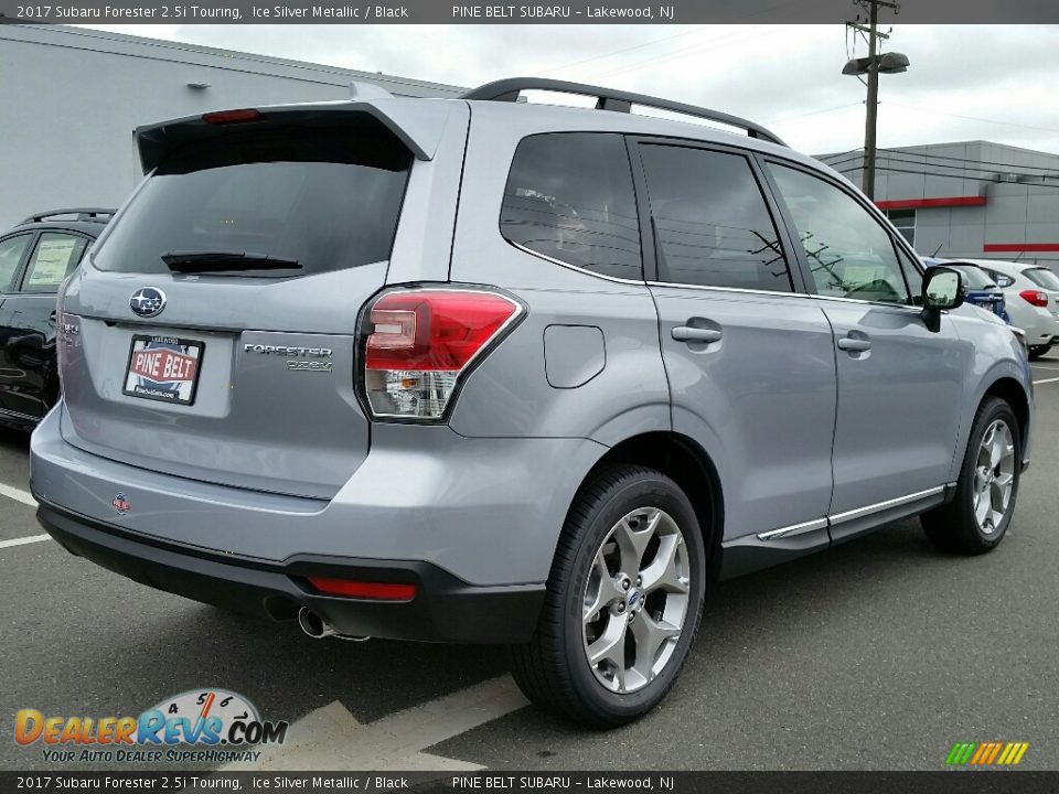 2017 Subaru Forester 2.5i Touring Ice Silver Metallic / Black Photo #4