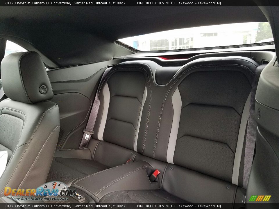 Rear Seat of 2017 Chevrolet Camaro LT Convertible Photo #6