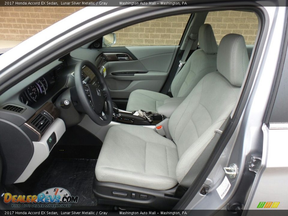 Gray Interior - 2017 Honda Accord EX Sedan Photo #4