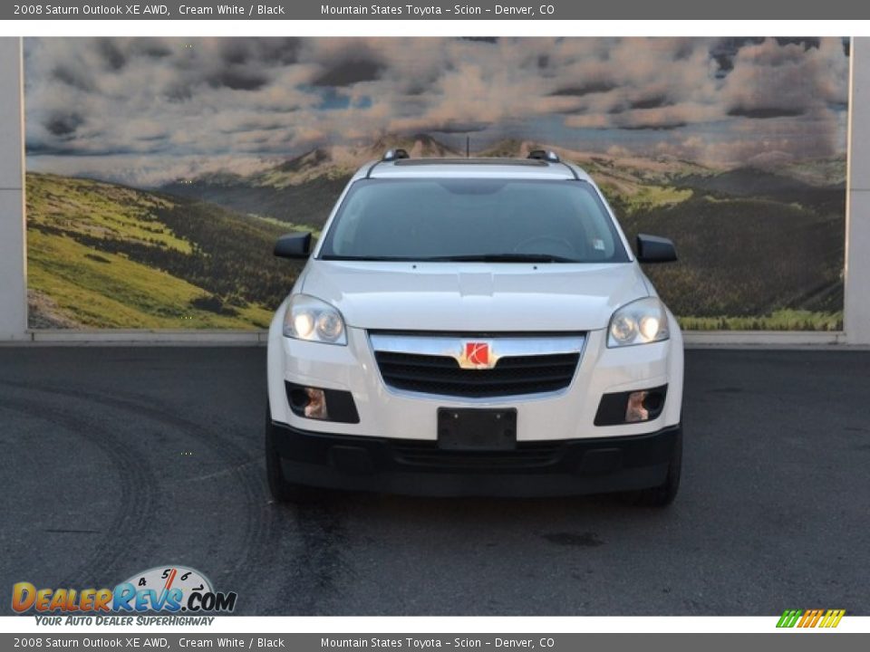 2008 Saturn Outlook XE AWD Cream White / Black Photo #6