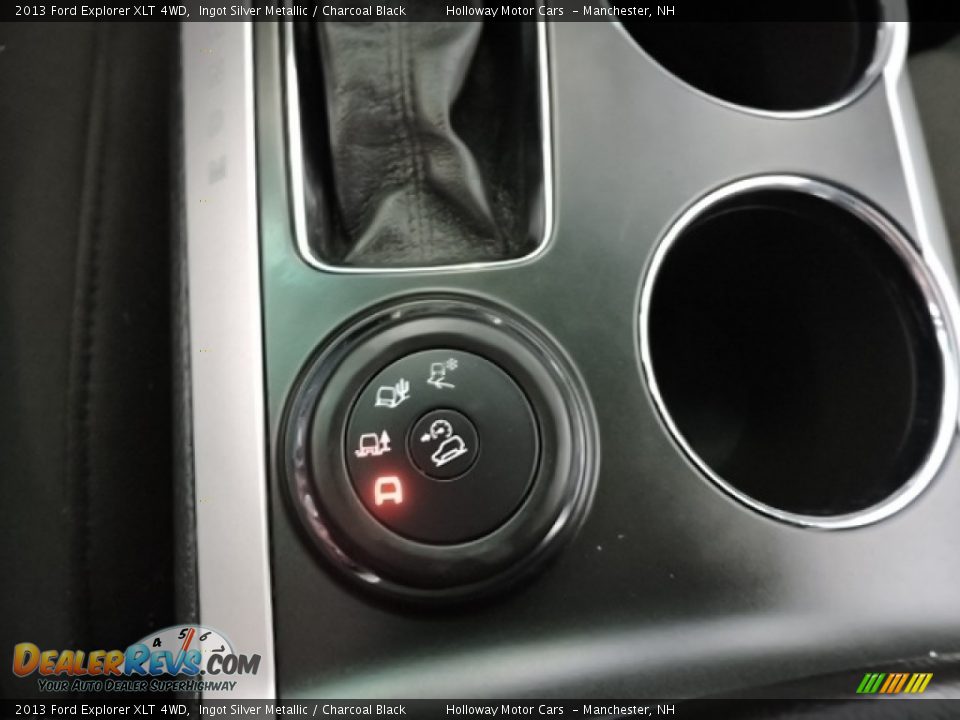 2013 Ford Explorer XLT 4WD Ingot Silver Metallic / Charcoal Black Photo #12