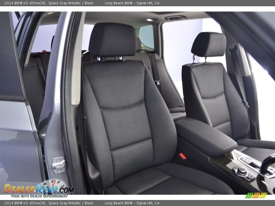 2014 BMW X3 xDrive28i Space Gray Metallic / Black Photo #18