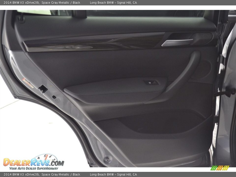 2014 BMW X3 xDrive28i Space Gray Metallic / Black Photo #20