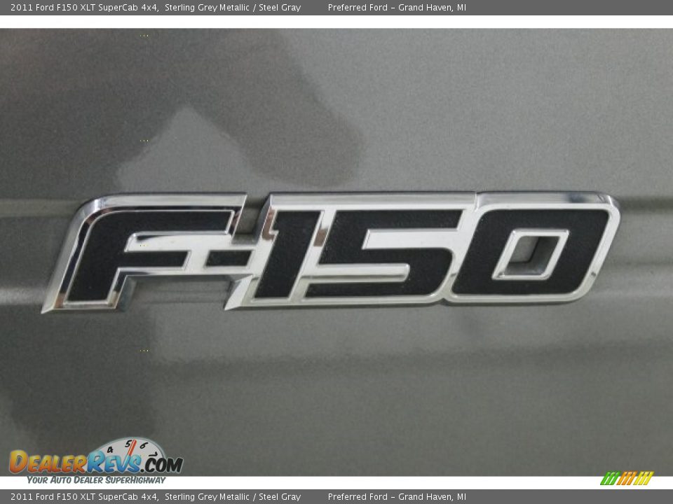 2011 Ford F150 XLT SuperCab 4x4 Sterling Grey Metallic / Steel Gray Photo #32