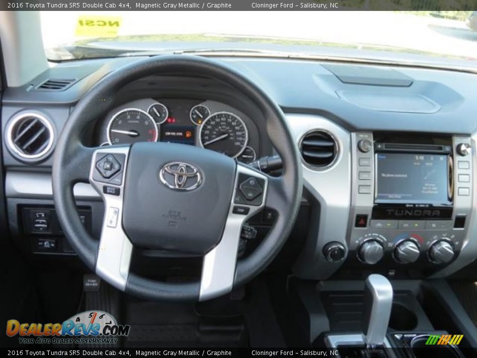 2016 Toyota Tundra SR5 Double Cab 4x4 Magnetic Gray Metallic / Graphite Photo #5