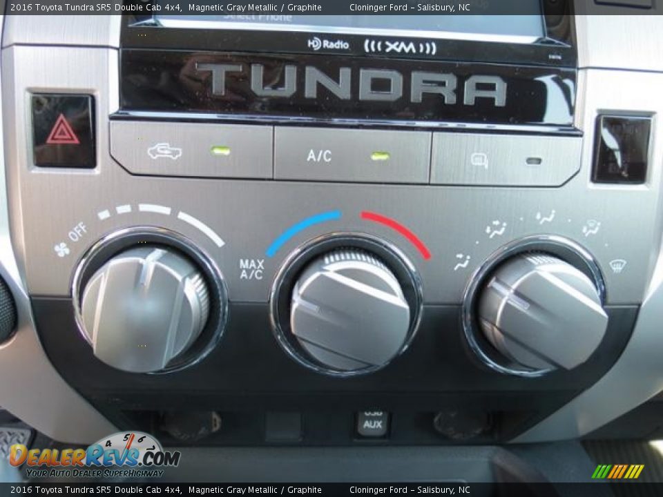 2016 Toyota Tundra SR5 Double Cab 4x4 Magnetic Gray Metallic / Graphite Photo #18