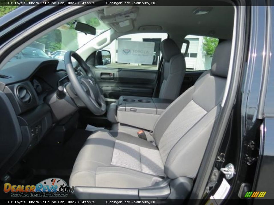 Front Seat of 2016 Toyota Tundra SR Double Cab Photo #8